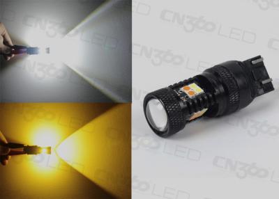 China Super Bright 7443 Switchback LED Bulbs White / Amber For Daytime Running Lights for sale