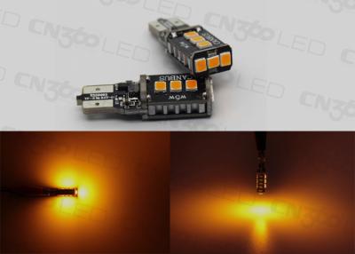 China Amber Yellow 9-24V Auto Bulb Lamp T10 Turn Signal Lights 4.5 Watts for sale