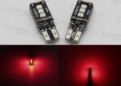 China Free Error Brilliant Red Signal Light T10 LED Bulb More Than 350 Lumens for sale