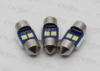 China Middle Power Led Chips 3030SMD 28mm Festoon Lights Led Car Dome Interior for sale