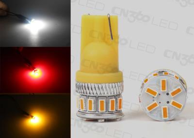 China Luces de estacionamiento amarillas del LED 3014SMD 159 161 168 184 192 193 194 T10 en venta