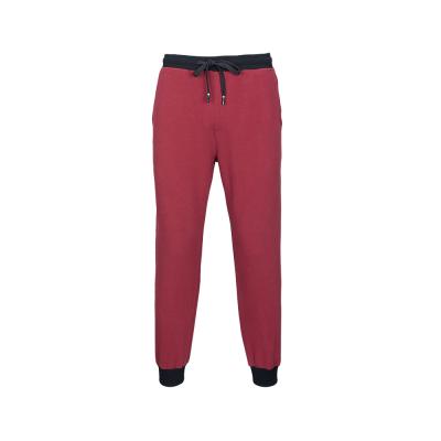 China Wholesale Men's Breathable Cotton Loose Jogging Elastic Waist Drawstring Pants Track Pants Sports Pants for sale