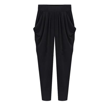 China 2021 New Summer Lady Breathable Women Casual Plus Size Harem Pants Trousers for sale