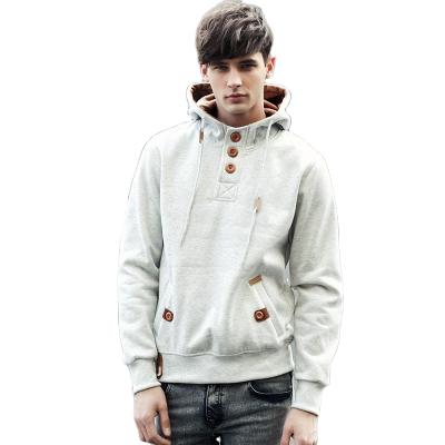 China Custom Fashion Men's ODM British Style Sweatshirt Breathable Streetwear Hoodie for sale