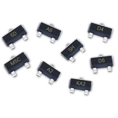 China Standard SMD Switch Diodes MMBD4148 MMBD4148A MMBD4148CA MMBD4148CC MMBD4148SE MMBD7000 MMBD914 Brand: D5 D6 KA2 Full Package SOT23 Series for sale