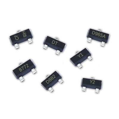 China Standard Package SOT-89-3L SMD Transistor 2SD2150 2SD2391 2SD965 2SD965A B772 D882 PXT8050 PXT8550 Full Series for sale