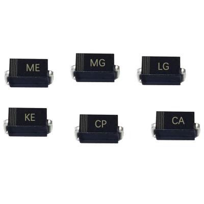 China SMD TV standard SMBJ5.0A/SMBJ5.0CA-SMBJ15A/SMBJ15CA-SMBJ440A/SMBJ440CA full range single/bidirectional full range of SMB SMD package for sale