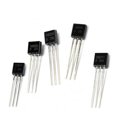 China Solid Triode Transistor 2N2222A 2N3904 2N3906 2N4401 2N4403 2N5401 2N5551 2N2907 2N6517 2N6527 Standard Package TO-92 Series for sale