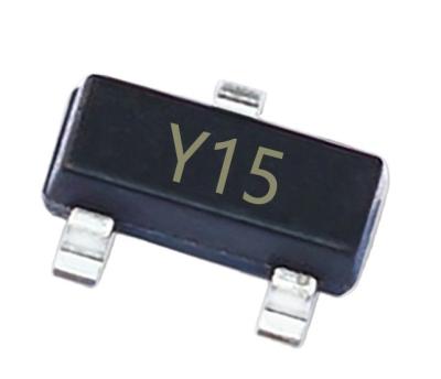 China SMD Silkscreen Y15 Standard Zener Diode BZX84C43 Original Package SOT-23 Voltage 43V Factory Direct Sales Spot Inventory for sale