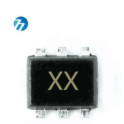 China Transistor LMBT2222ADW1T1G Standard Package: SC-88 Mark: XX Voltage: 40V Current: 600mA HFE: 100-300 Change Transistor for sale