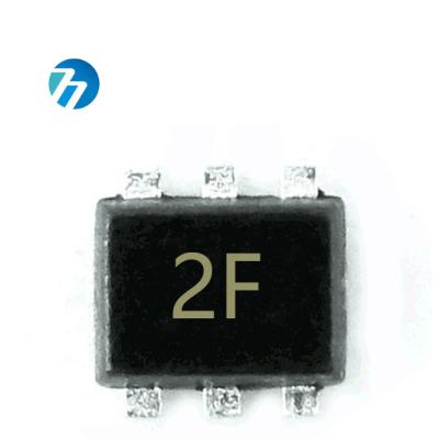 China Transistor LMBT2907ADW1T1G Standard Package: SC-88 Mark: 2F Voltage: 60V Current: 600mA HFE: 100-300 Change Transistor for sale