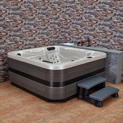 China hot tub spa/free hot sale 5 people outdoor spa bathtub/whirlpool spa for sale