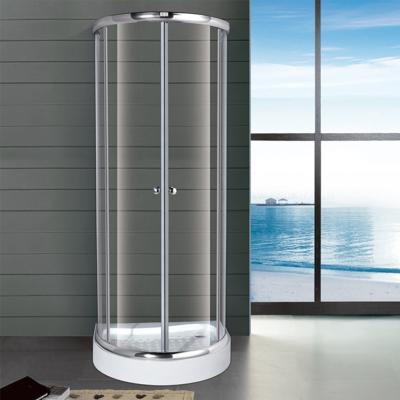 China HS-SR9069X Modern Half Round Shower Enclosure Small Corner Shower Room Cabinet for sale