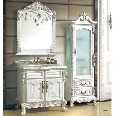 China Modern Bath Cabinet, Apartment Bathroom Cabinet, Antique Bathroom Vanity Mirror for sale