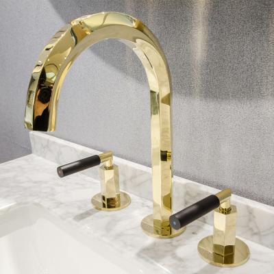 China Sense Faucets Gold High Quality Quick Free Luxury Bathroom Faucet for sale