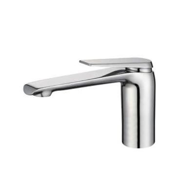 China Metered Faucets Sink Bath Hose Stainless Chromed Water Basin Faucet Modern for sale