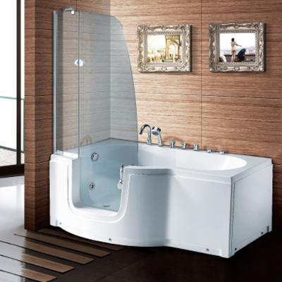 China double side skirt (left skirt) HS-B004A used walk in tub, walk-in tub and walk in shower in combination for sale