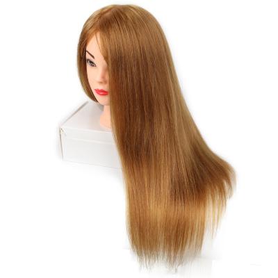 China Best Selling Black Realistic Natural Private Label Training Mannequin Head Wig Display Sythentic Silky Straight Hair Suppliers for sale