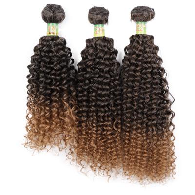 China 100% Deep Curly Aisi Curly Wave Hair Weave Bundles Afro Brazilian Hair Style Bundles Deep Curly Hair Extension For Black Women for sale