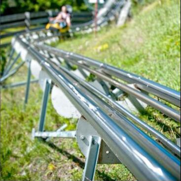 China Risk Mountain Ride Roller Coaster Amusement Park Adults Thrill Coaster 1/6 Alpine Ridge Runner Mountain Coaster for sale