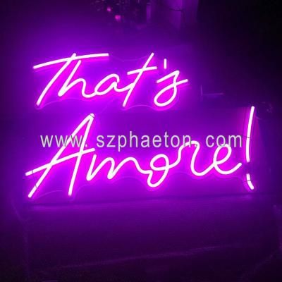 China Buildings Dropshipping Custom Acrylic Neon Letters Flex Led Light Neon Sign For Christmas Decoration Supplies for sale