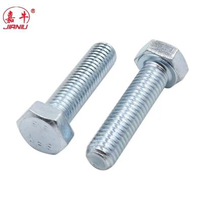 China Full Threaded Stainless Steel Hex Bolt DIN933 Hex Bolt Stainless Steel Hex Bolt for sale