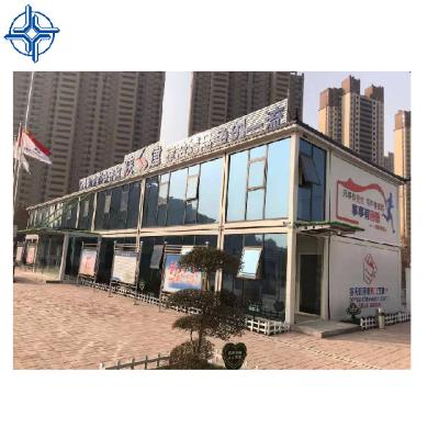 China 3D Model Design Small Fast Install Steel Frame Prefab Modular House for sale