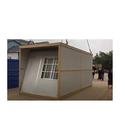 China Tiny Low Cost Prefabricated Hotel Rooms With Plastic Steel Window for sale