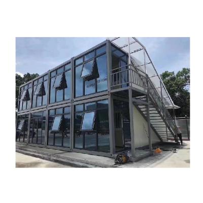 Chine Résistance préfabriquée à charpente d'acier de vent de House Luxury Modular de garde de coût bas à vendre