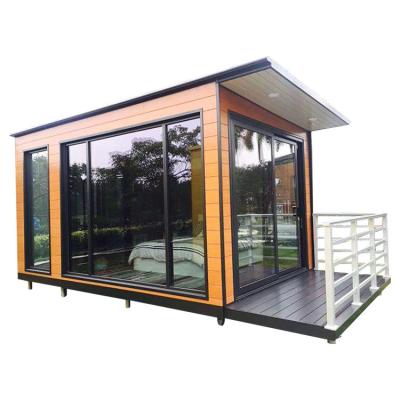 China Teto modular móvel da decoração de House With Sandwich Panel+ do protetor da casa pré-fabricada à venda