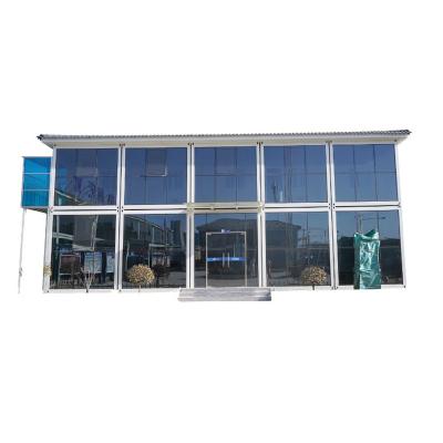 China Steel  Prefab Hotel Rooms Customized Aluminum Profile Luxury Tiny for sale