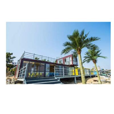 China Light Steel Frame  Sandwich Panel Container House  For Living Modern Home for sale