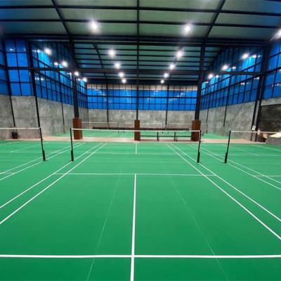 China High Quality Professional Indoor PVC Sports Floor Badminton Court Badminton Floor Mat for sale