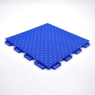 China High Quality Interlocking Sports Court Tiles Futsal Flooring PP Suspended Interlocking Flooring Modular Indoor PP Interlocking Flooring for sale