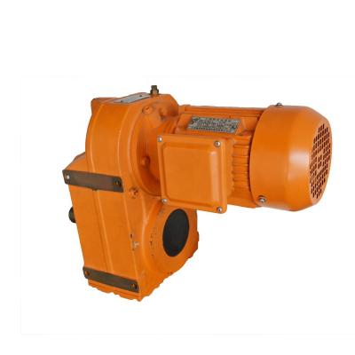 China Hotels GF series parallel-axis helical geared motor Helical Gear Motors Building Material for sale