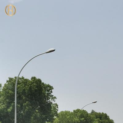 China Hot Dip Galvanized 8M Q460 Steel Street Lamp Pole for sale