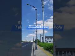 Street lighting pole and Telecommunication Pole