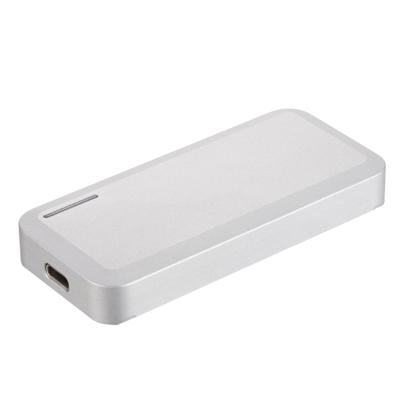 China Unestech UT63102U3CS USB 3.1 Aluminum Aluminum Type-C to mSATA SSD External Enclosure Silver Color for sale