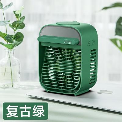 China Ice Water Mist Fan TORRAS Ice Water Mist Fan Portable Air Cooler Humidifier Air Cooler USB Rechargeable Air Conditioner Home Office Home for sale