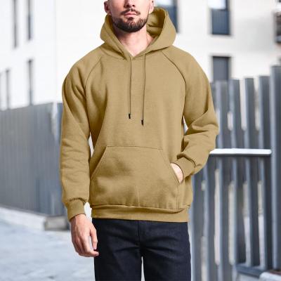 China Logo Custom New Design Cotton Anti-Shrink Printed Men's Sweater Long Sleeve Hoodie Oversized Pocket Pullover for sale