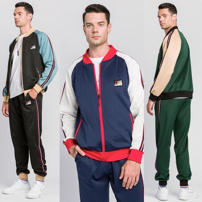 China QUICK DRY Casual Suit Men's Two Piece Tracksuit Sweatshirt Set Slim Fit Wholesale Cheap Sports Sweatsuit Tracksuits For Men Jogging for sale