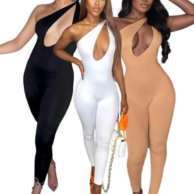 China Sustainable Fashion Trendy Women Clothes Rompers Womens One Piece Femme Playsuits Bodycon Lady Jumpsuit for sale