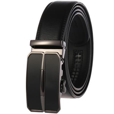 China Automatic Classic Ratchet Belt YB167 Mens Luxury Leather Belt for sale