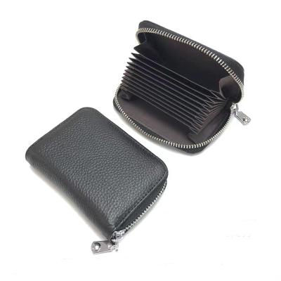 China Fashion men business credit card genuine leather holder y112 for sale