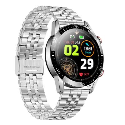 China Touch Screen Smart Watch 1.3 Inch Round Waterproof Call ECG Heart Rate BT5.0 Touch Screen IP68 Smartwatch Watch for sale