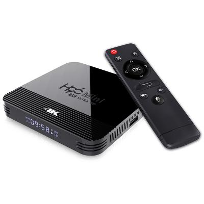 China Android MINI H8 Android 9.0 TV box H96 box 2.4G/5G WiFi smart iptv 1080P h96 blue smart android tv box for sale