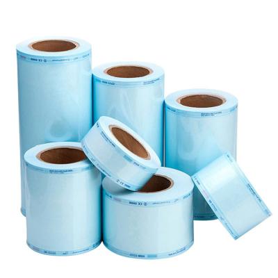 China Hospital Large Size Medical Autoclave Steam Sterilization Self Sealing Pouches Roll For Dental Equipment for sale