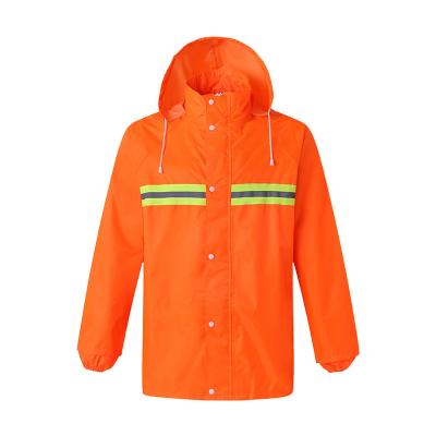 China Wholesale Reflective Bachelor Raincoats Raincoat Rain Pants Suits Raincoat Work Raincoats Overalls for sale