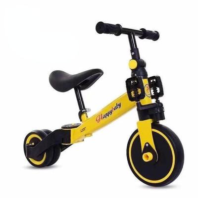 China Ride on Electric Toy Baby Bike Children Bicycle Kids Balancing Car Folding Tricycle Children's Tricycles 3 in 1 Kids Scooter Baby Walker Trike for sale