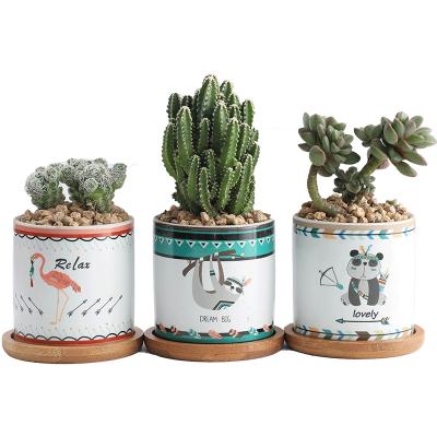 China Nordic Style Manufacturers Selling Ceramic Animal Flower Pots for sale